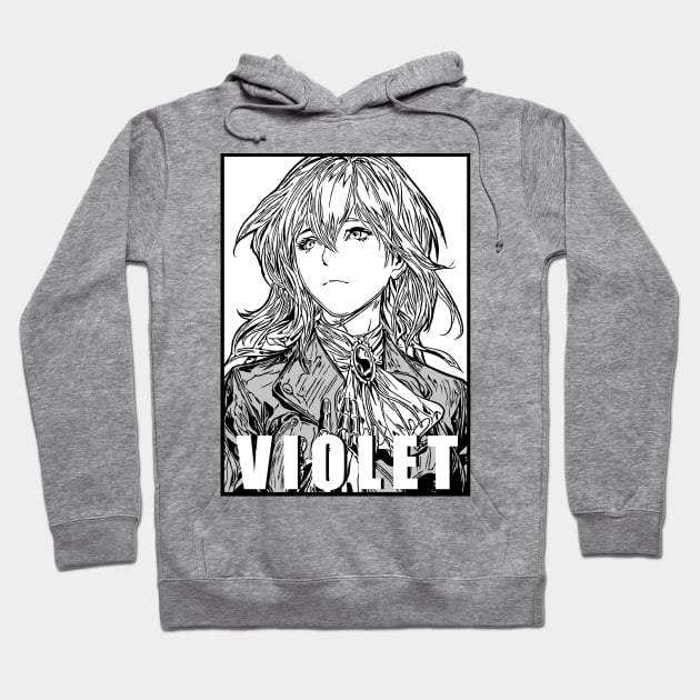 Violet evergaden manga panel Hoodie by yuhunaya